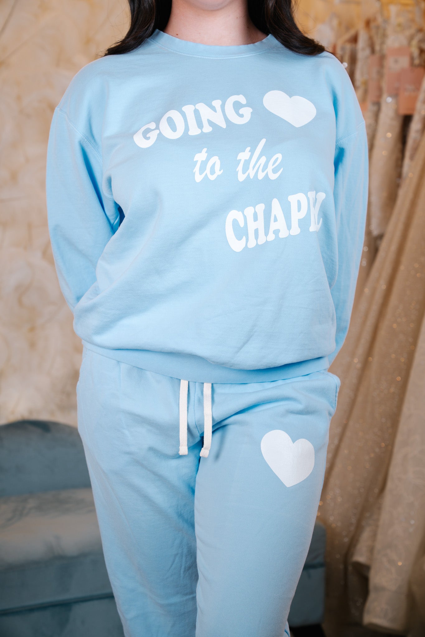 Blue Jogger Sweatpants